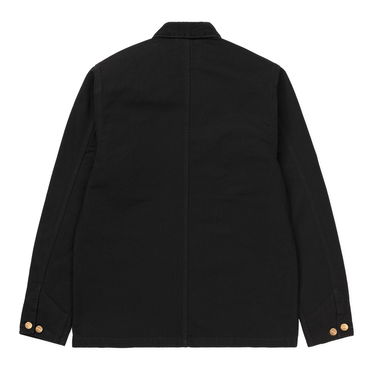 Frakker Carhartt WIP Michigan Coat (Summer) "Black rinsed" Sort | I031519_00E_02, 5