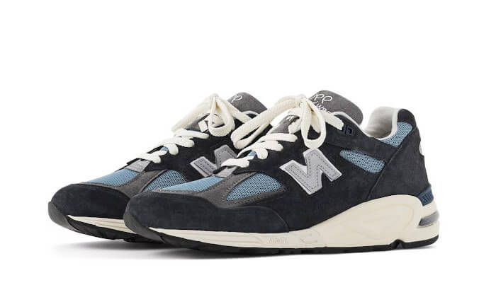 Sneakers og sko New Balance 990v2 Made in USA "Navy Castlerock" Mørkeblå | M990TB2, 1