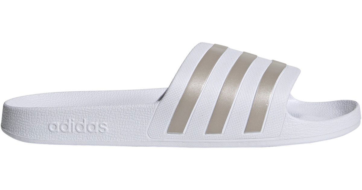 Sneakers og sko adidas Originals Adilette Aqua Hvid | ef1730, 1