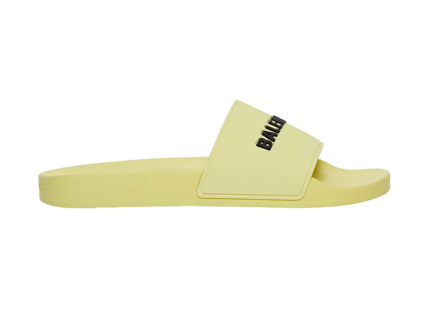 Sneakers og sko Balenciaga Pool Slide Yellow Gul | 565826W1S807710, 0