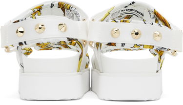 Sneakers og sko Versace Versace Jeans Couture Beach Sandals Hvid | E78VA3SM2_EZS187, 1