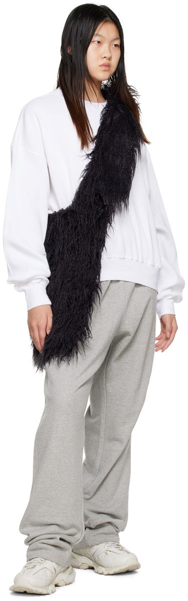 Sweater We11done Crewneck Sweatshirt Hvid | WD-TS3-22-798-U-WH, 3
