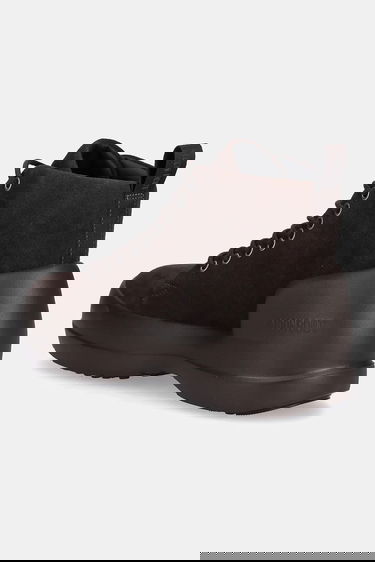 Sneakers og sko Moon Boot MEZZALUNA LACE UP MID SUEDE Boots Brun | 80D2500030.M010, 2