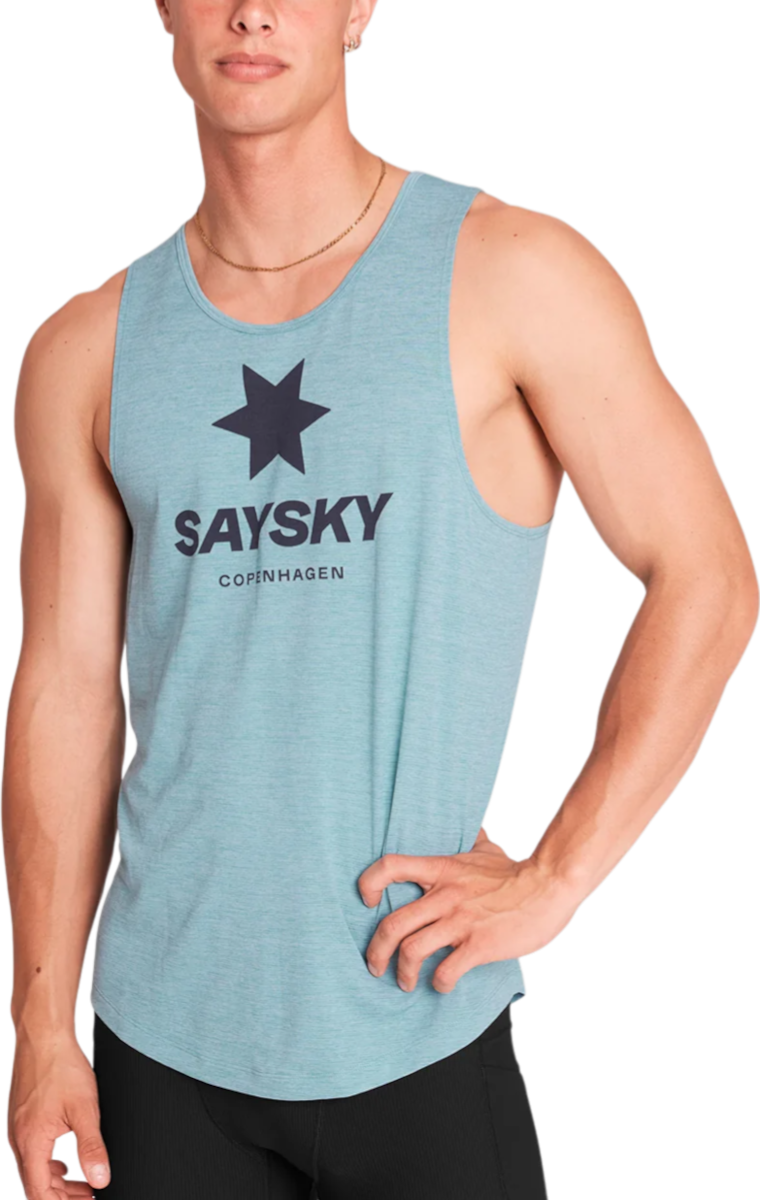 Tanktop Saysky Saysky Logo Combat Pro Singlet Turkis | omrsi30c2013-omrsi30c2013