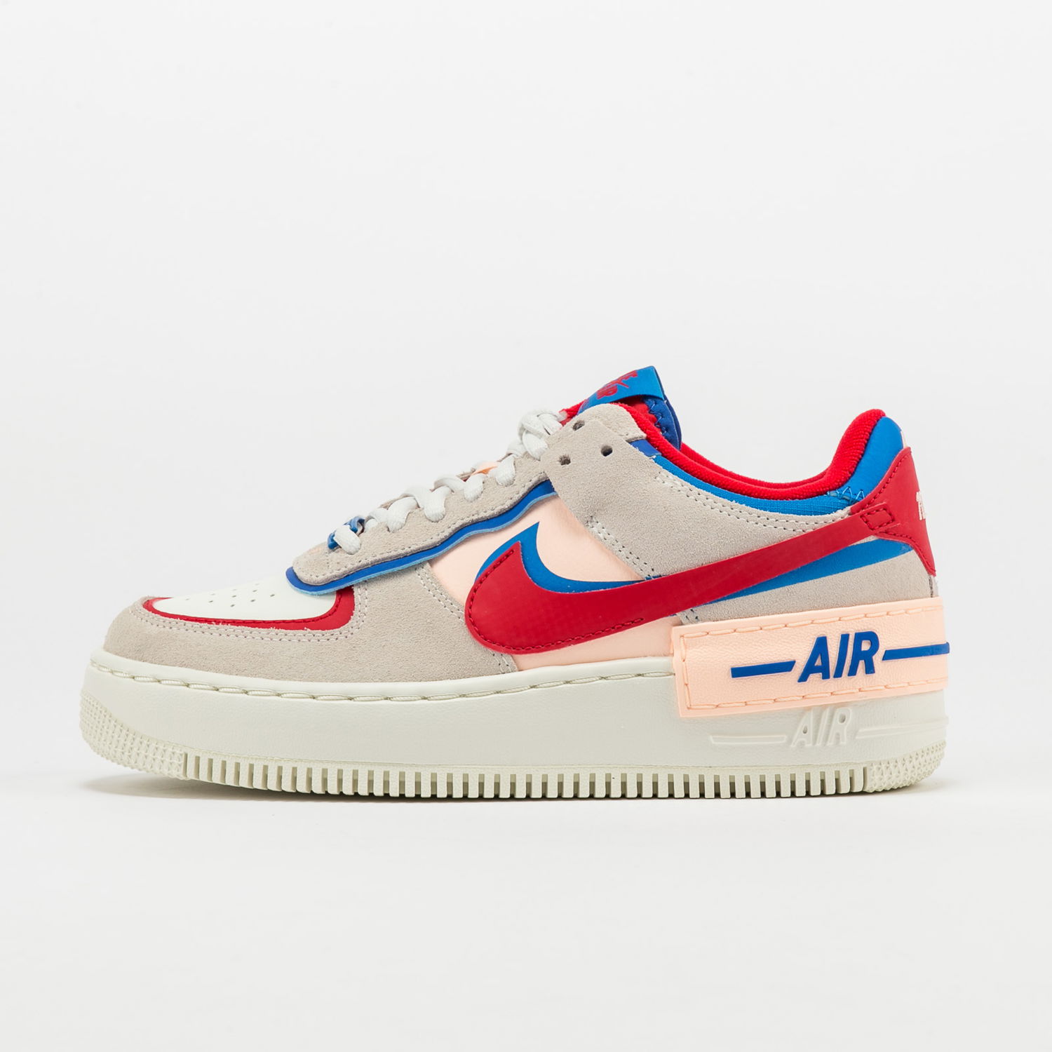 Sneakers og sko Nike Air Force 1 Shadow "Sail Royal Red" W Beige | CU8591-100, 0