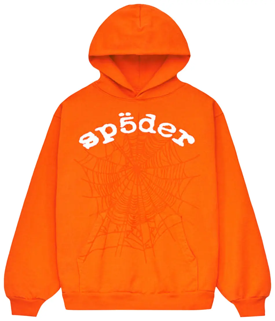 Sweatshirt Sp5der Legacy Hoodie S Orange | M01SS001W2OW, 0