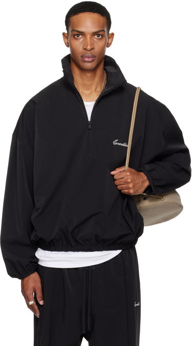 Jakke Fear of God ESSENTIALS Sporty Half-Zip Jacket Sort | 202SP256720F, 0