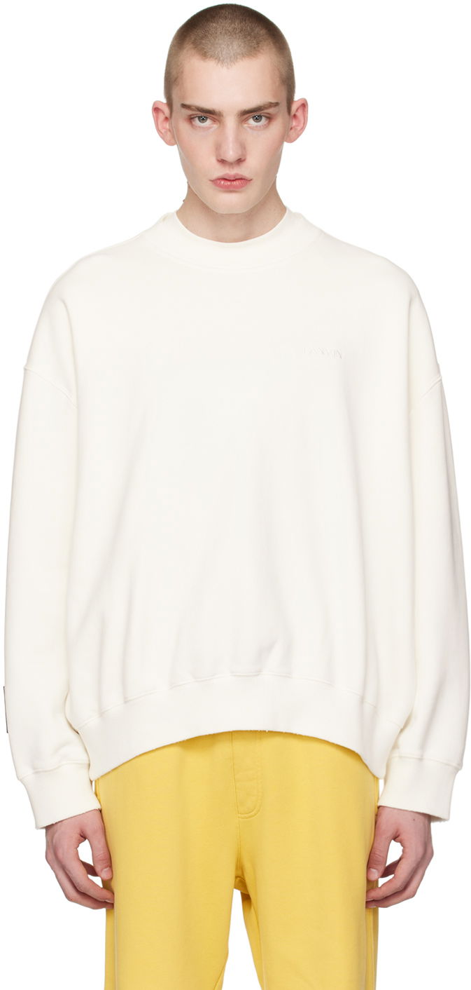 T-shirt LANVIN Future x Sweatshirt Hvid | RU-SS0016-J118-P24, 0