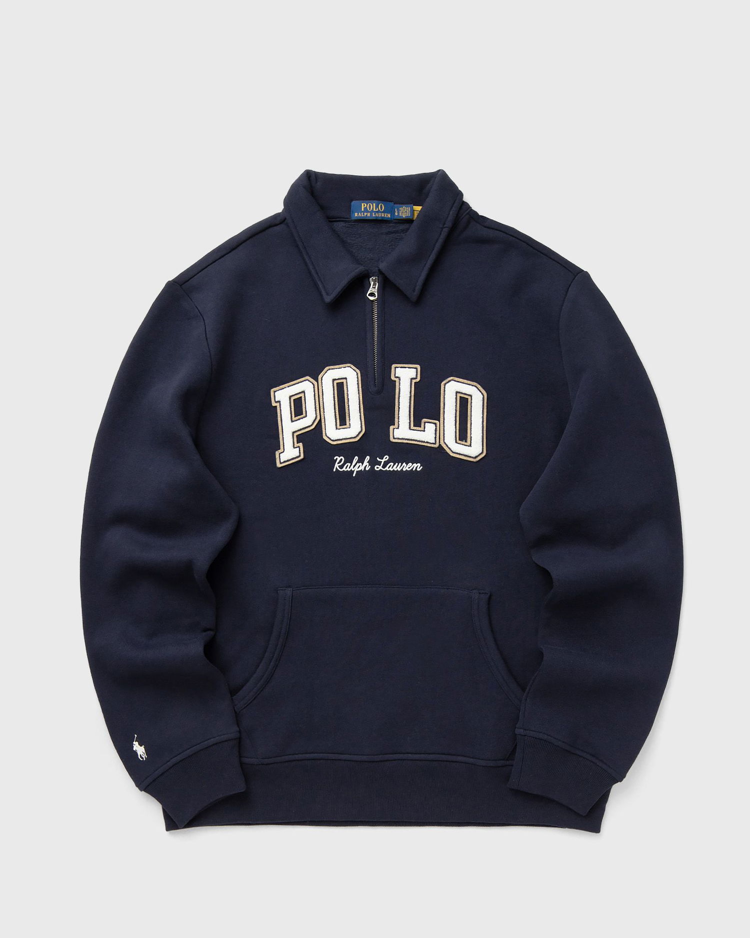 Sweatshirt Polo by Ralph Lauren Polo Ralph Lauren Fleece Quarter-Zip Sweatshirt Mørkeblå | 710981150002, 0
