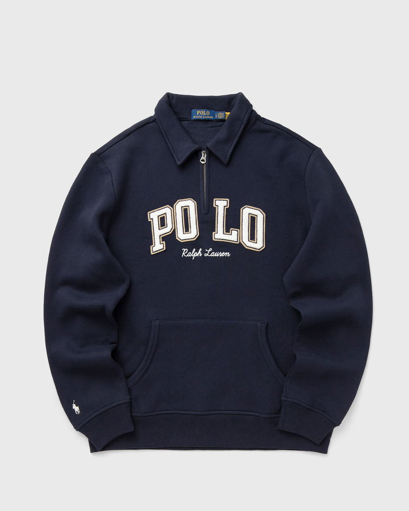 Sweatshirt Polo by Ralph Lauren Polo Ralph Lauren Fleece Quarter-Zip Sweatshirt Mørkeblå | 710981150002