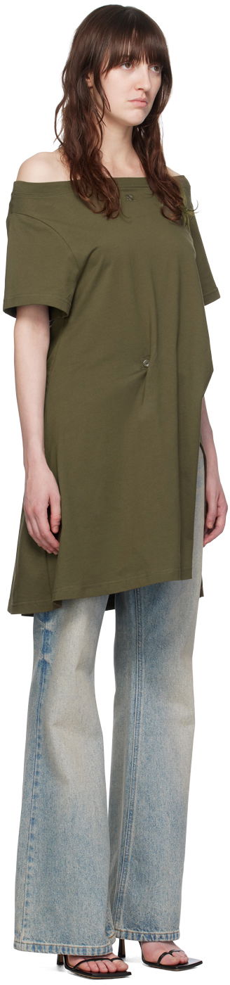 Kjole Courrèges Courrèges Boatneck Minidress Sort | 224JRO420JS0107, 4