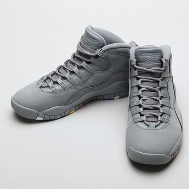 Sneakers og sko Jordan Air Jordan 10 Retro ''Cool Grey'' 2018 Grå | 310805-022, 2