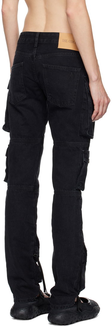 Cargo bukser The Attico Attico Essie Cargo Pants Sort | 241WCP113 D066, 2