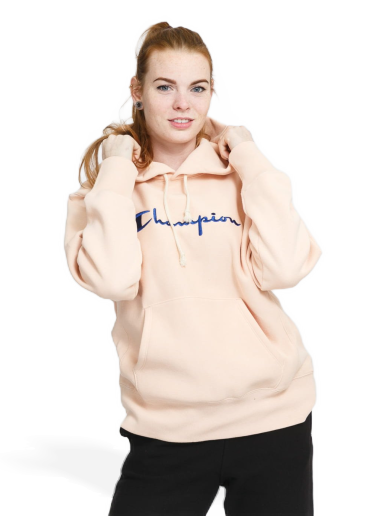 Sweatshirt Champion Script Logo Sweatshirt Lyserød | 114788 PS103