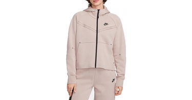 Sweatshirt Nike Hoodie Sportswear Tech Fleece Windrunner Lyserød | cw4298-272, 1