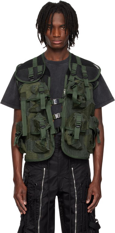 Vest Who Decides War Who Decides War Milly Cargo Vest Grøn | 1131320011SS25, 0