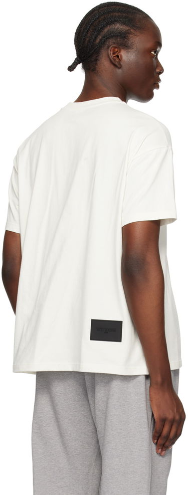 T-shirt We11done Patch T-Shirt Hvid | WD-TT1-23-796-U-IV, 2
