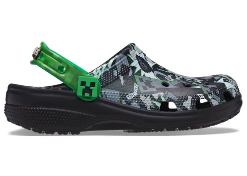Sneakers og sko Crocs Classic Clog Minecraft Sort | 208411-90H, 0
