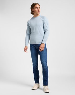 Sweater Lee Lee Clean Raglan Sweater Blå | 112363891, 1