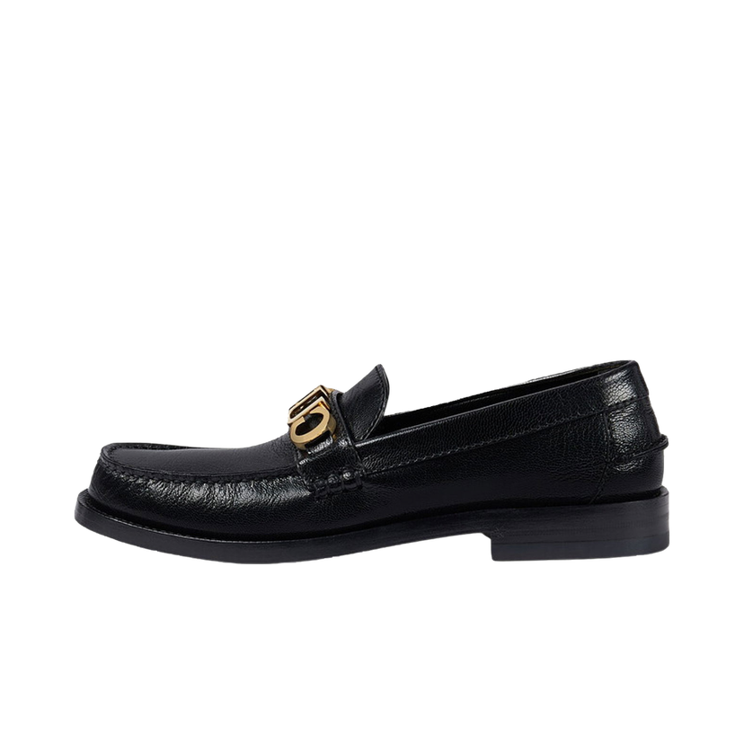 Sneakers og sko Gucci Logo Loafers Sort | 700036 D3V00 1000