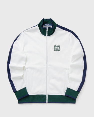 Jakke Polo by Ralph Lauren Polo Ralph Lauren Wimbledon Full-Zip Track Jacket Hvid | 710970492001, 0