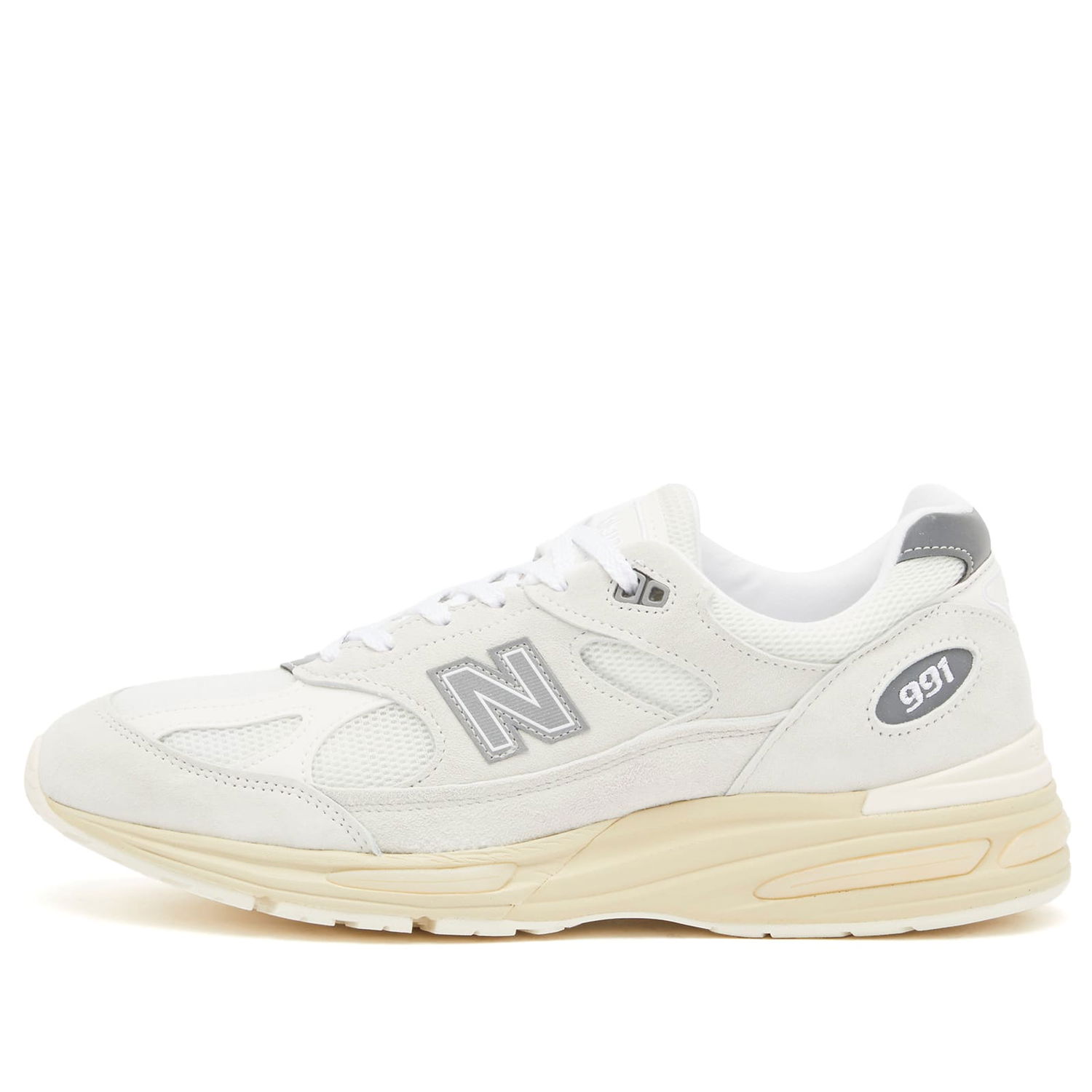 Sneakers og sko New Balance 991 Made in UK Hvid | U991OW2, 1