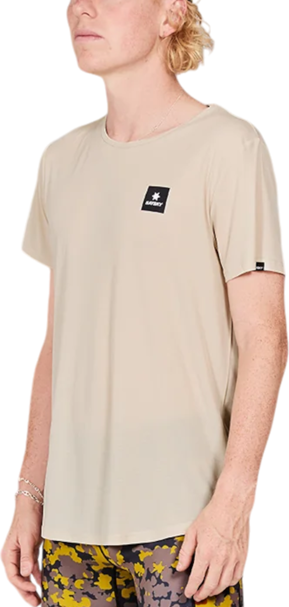 T-shirt Saysky Saysky Logo Flow T-Shirt Beige | mmrss01c103