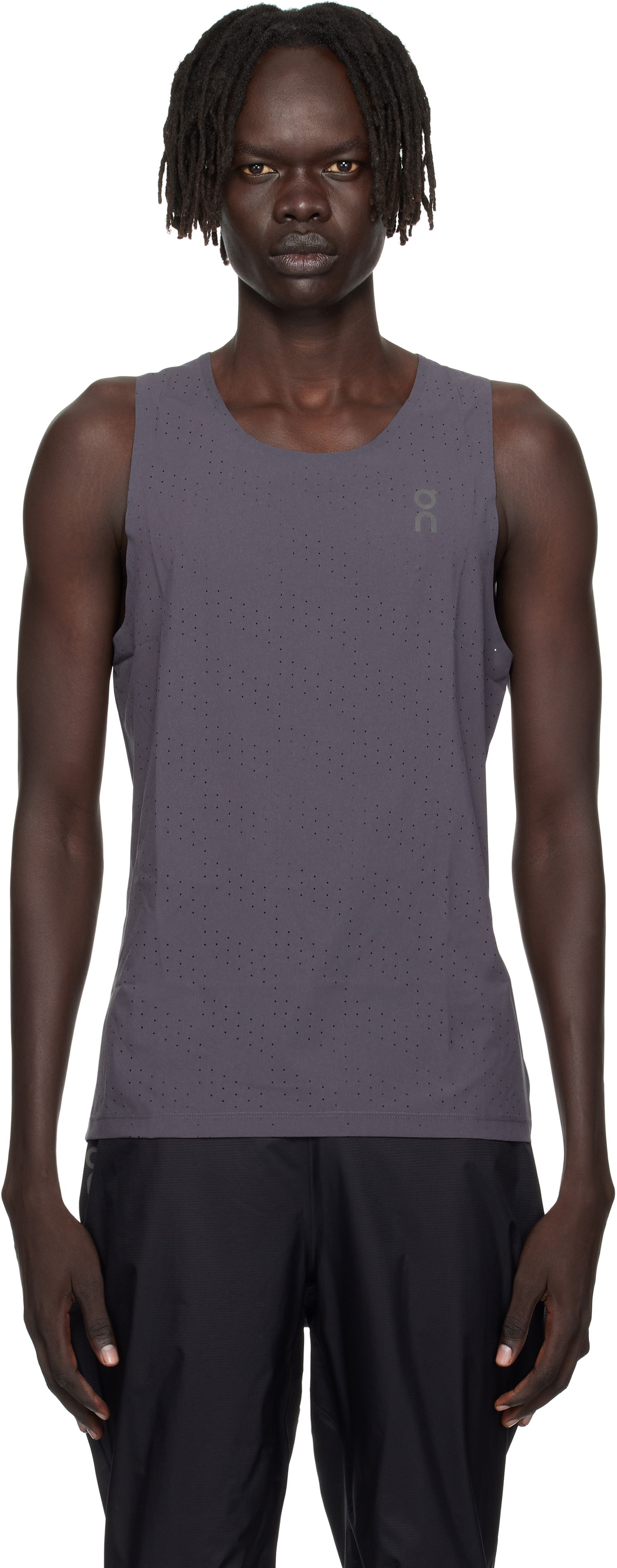 Tanktop On Running Race Tank Top Grå | 1MF10152343, 0
