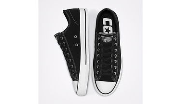 Sneakers og sko Converse Chuck Taylor All Star Pro Suede Sort | 159574C, 4