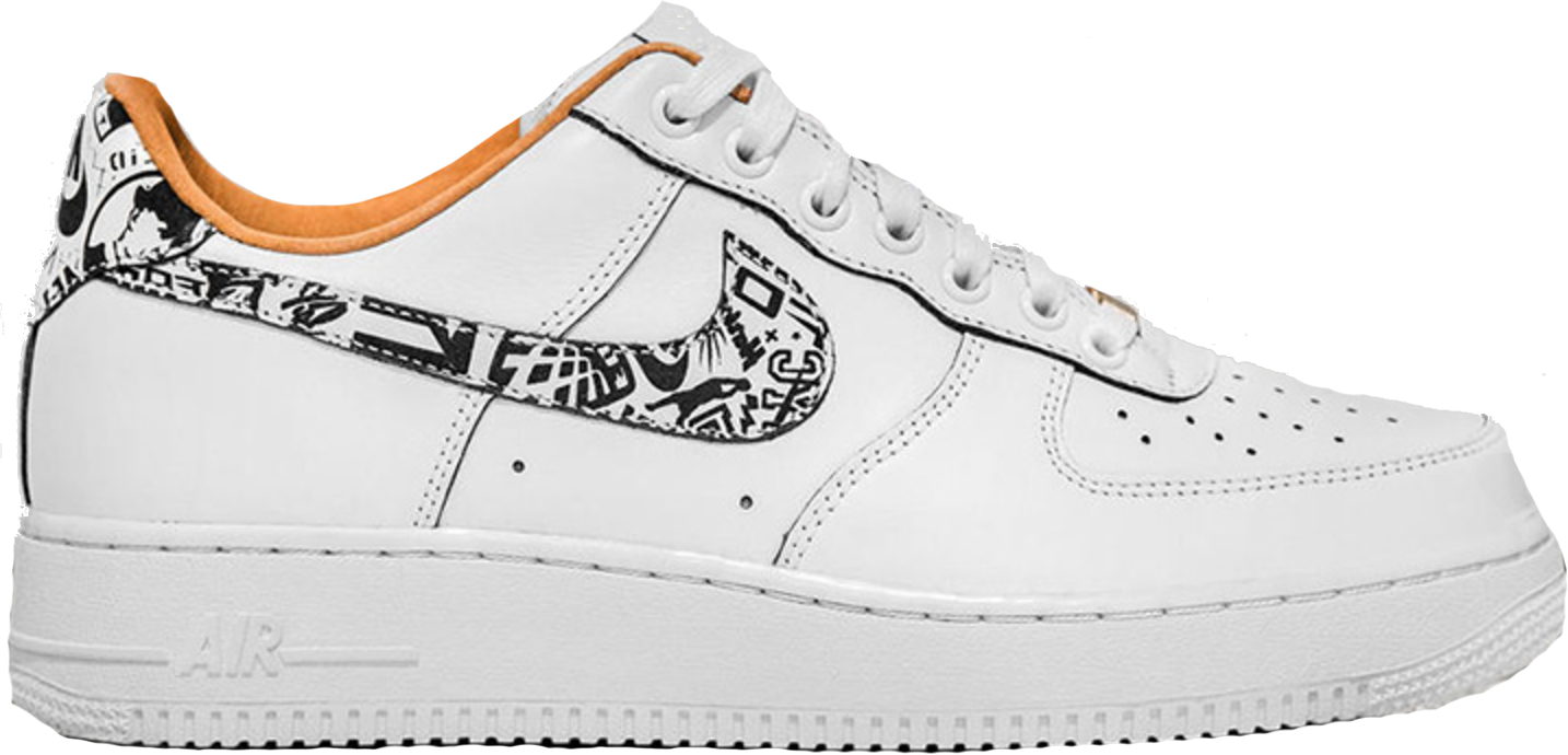 Sneakers og sko Nike Air Force 1 Low NYC SOHO Exclusive Option 1 Hvid | 921807-991, 0
