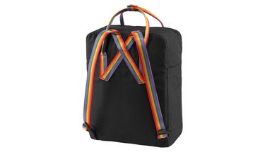 Rygsæk FJÄLLRÄVEN Kånken Rainbow Backpack Sort | F23620-550-907, 3