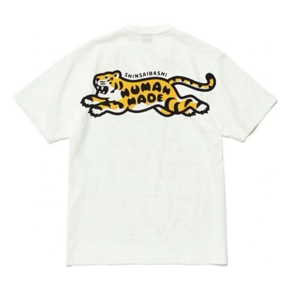 T-shirt Human Made HUMAN MADE Tiger Graphic T-Shirt Hvid | HM26CS054, 0