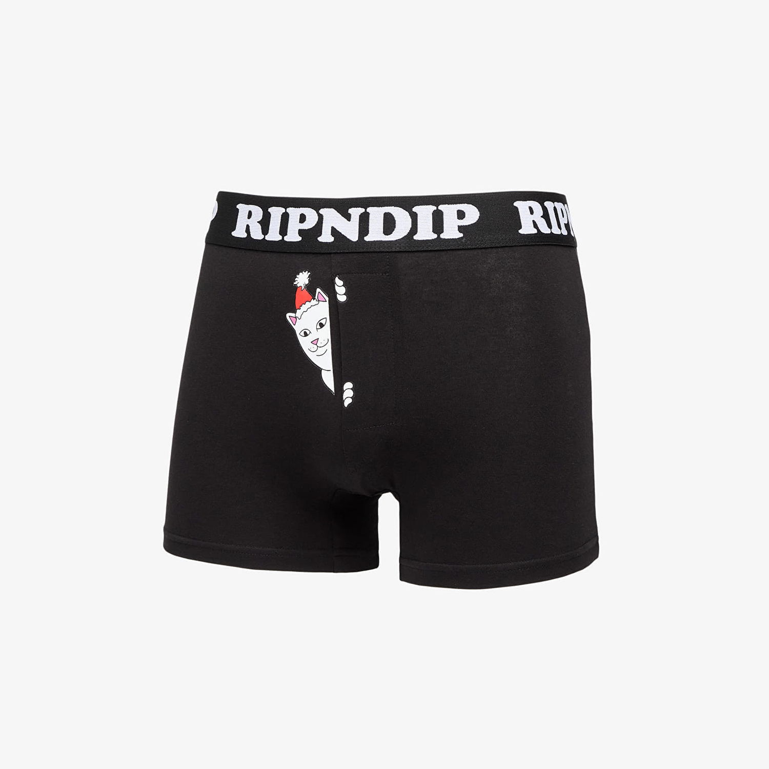 Boksere RIPNDIP Peeking Santa Nerm Boxers Sort | RNDHOL24208, 0