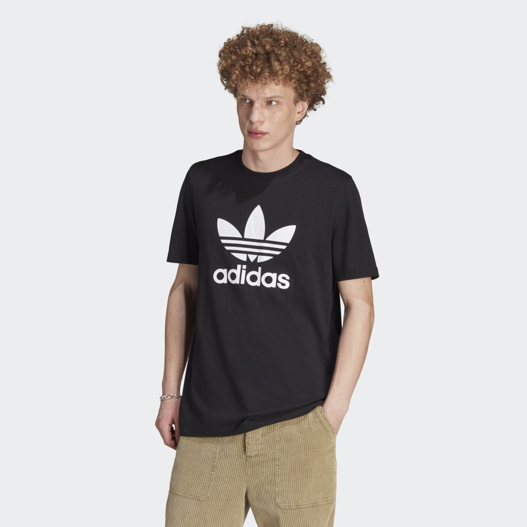 T-shirt adidas Originals Adicolor Classics Trefoil Tee Sort | IM4410, 1