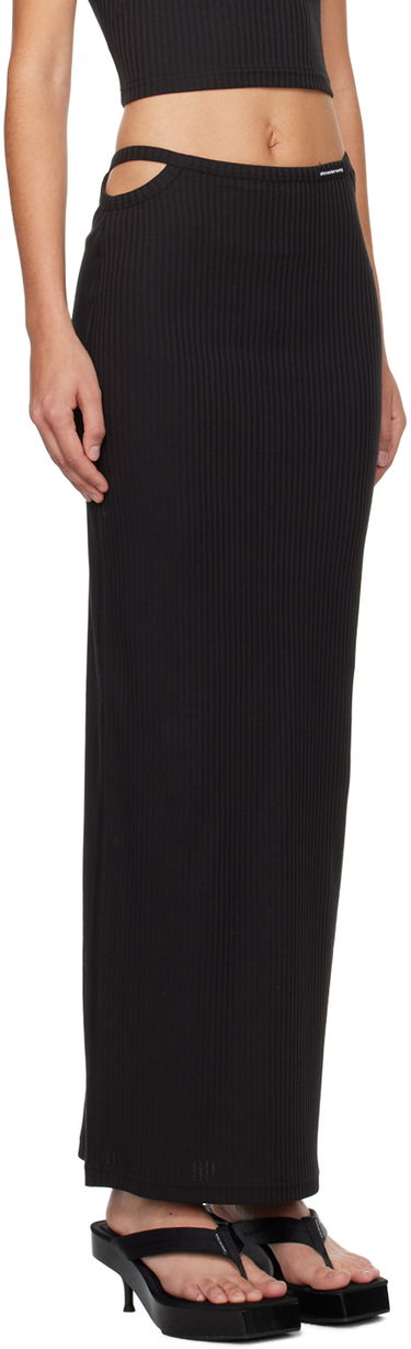Nederdel Alexander Wang Alexander Wang Cutout Maxi Skirt Hvid | 4CC1245057, 4