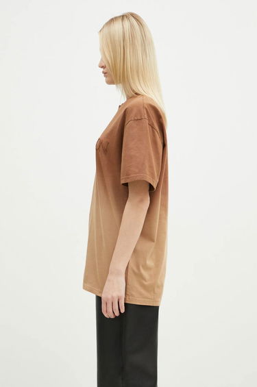 T-shirt JW Anderson JW Anderson Logo Embroidery Gradient T-Shirt Brun | JT0244.PG1551.619, 1