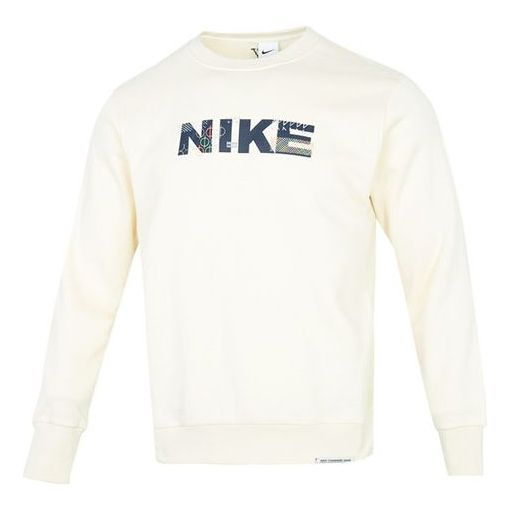 Sweater Nike Standard Issue Crew Sweatshirt Beige | FB1831-113