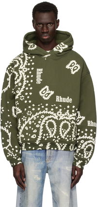 Rhude Bandana Print Hoodie