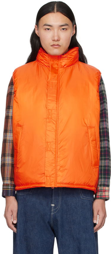 Vest BEAMS BEAMS PLUS MIL Puff Version 2 Ripstop Vest Orange | 38060116139, 0