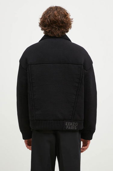 Sweater KENZO Oversized Knitted Jacket Sort | FE65OU1419NC.99, 2