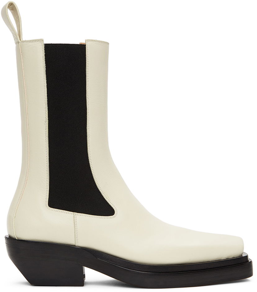 Sneakers og sko Bottega Veneta Bottega Veneta 'The Lean' Chelsea Boots Hvid | 639702 - V00M0