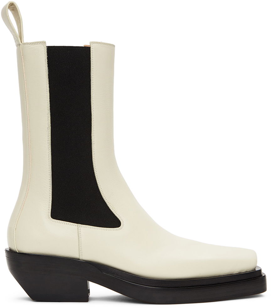 Sneakers og sko Bottega Veneta Bottega Veneta 'The Lean' Chelsea Boots Hvid | 639702 - V00M0, 0