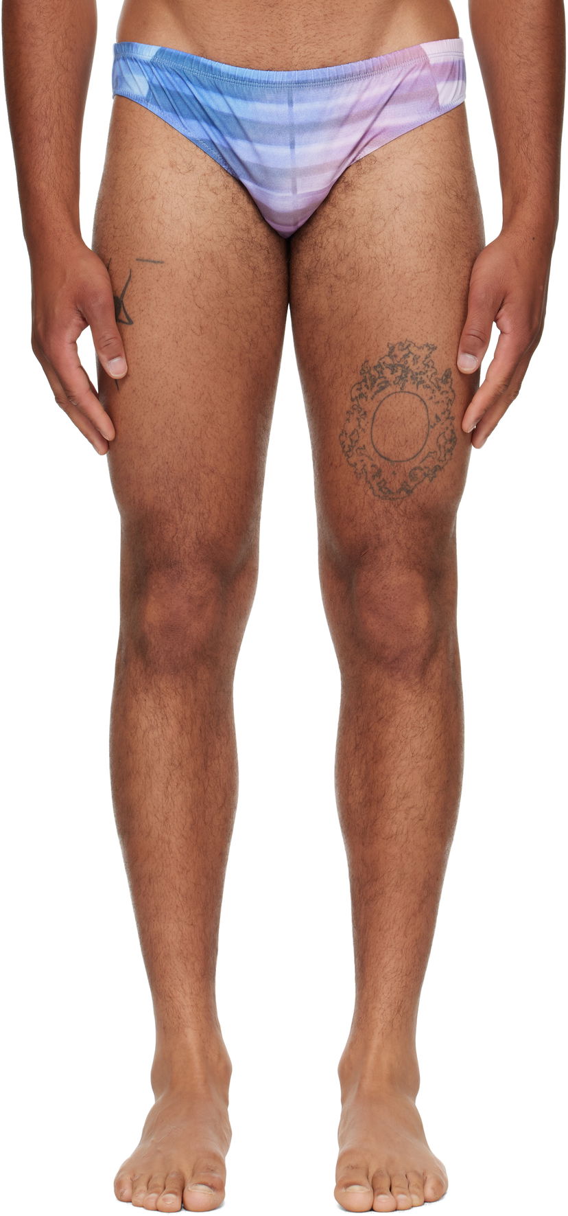Badetøj Jean Paul Gaultier Jean Paul Gaultier 'The Air' Swim Briefs Flerfarvet | 25/03-M-SW068-J011P-565034