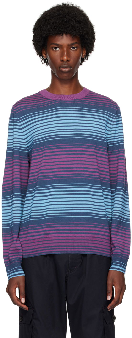 Sweater Paul Smith PS Paul Smith Striped Sweater Lilla | M2R-948Y-N22145-53