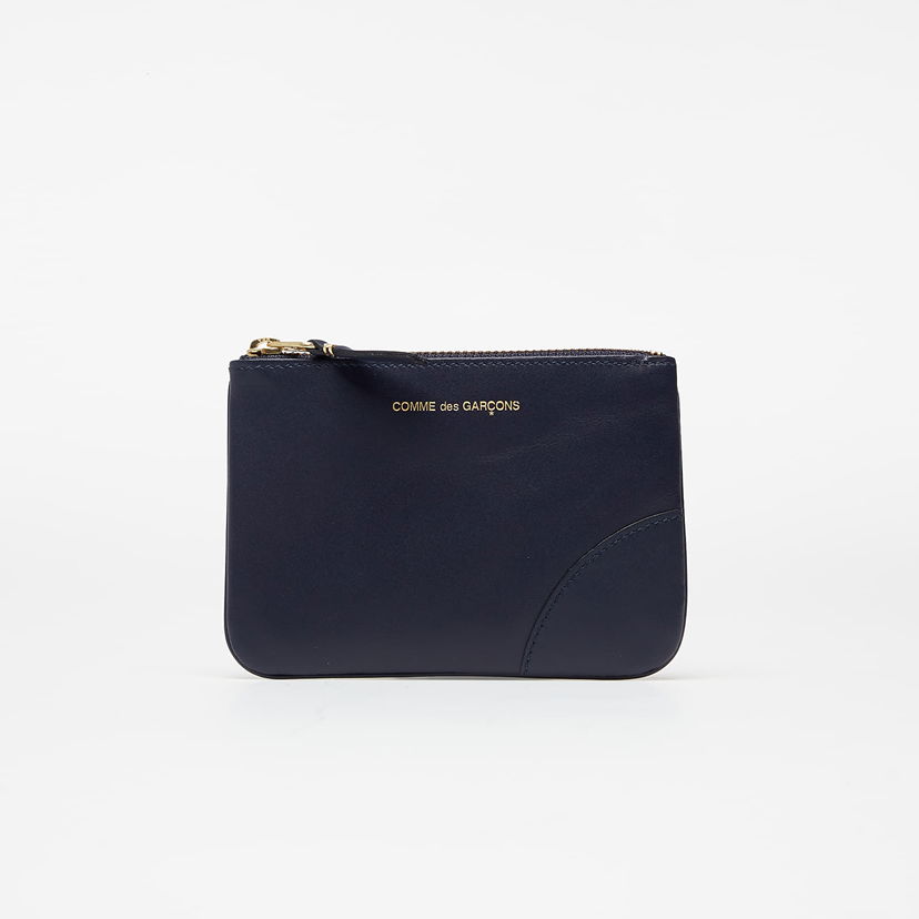 Tegnebog Comme des Garçons Classic Leather Wallet Navy Mørkeblå | SA8100 navy