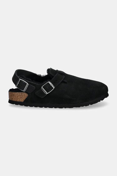 Sneakers og sko Birkenstock Tokio Suede Slippers Sort | 1028328, 1
