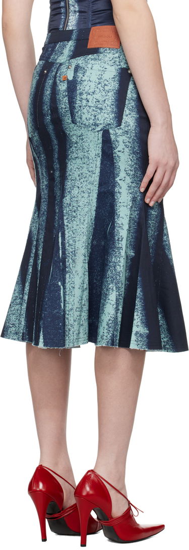Nederdel Miaou Miaou Gaudi Midi Skirt Grøn | 4004SS5TRB, 2