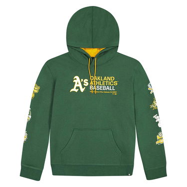 Sweatshirt Fanatics Oakland Athletics Fleece Hoodie Grøn | 004T-2019-FZ-0GI, 1