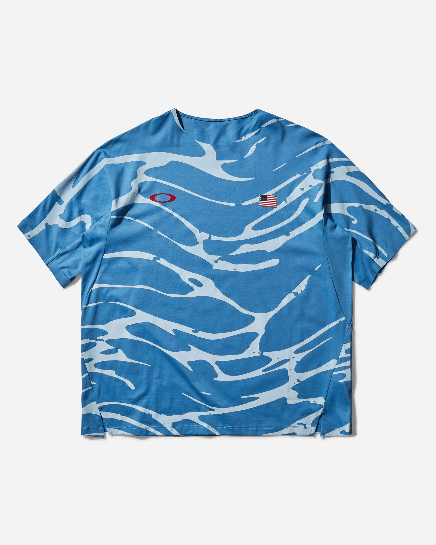 T-shirt OAKLEY Team USA Surfing Graphic T-Shirt Blå | FOA407801 6W6, 0
