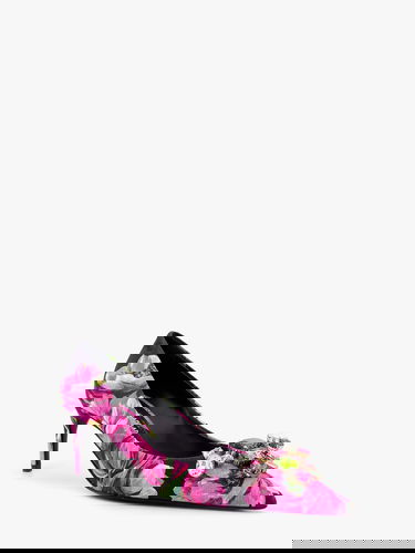 Sneakers og sko Dolce & Gabbana Floral-Print Pointed-Toe Pumps Flerfarvet | CD1900A6L95HN5KR, 1